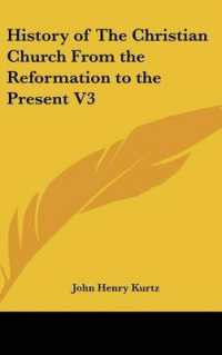 History of the Christian Church from the Reformation to the Present V3