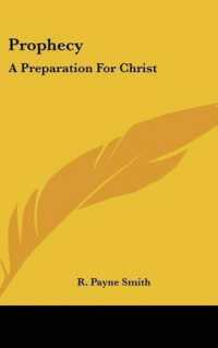 Prophecy : A Preparation for Christ