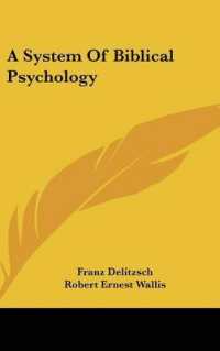 A System of Biblical Psychology