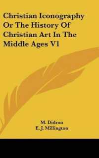 Christian Iconography or the History of Christian Art in the Middle Ages V1
