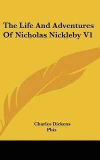 The Life and Adventures of Nicholas Nickleby V1