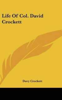 Life of Col. David Crockett