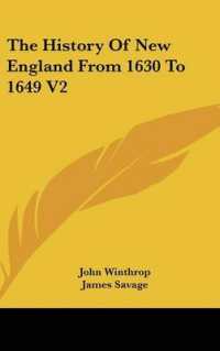 The History of New England from 1630 to 1649 V2