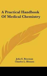 A Practical Handbook of Medical Chemistry