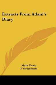 Extracts from Adam's Diary
