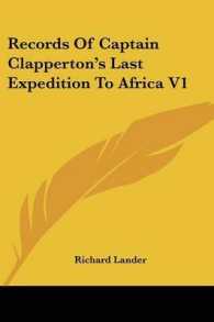 Records of Captain Clapperton's Last Expedition to Africa V1