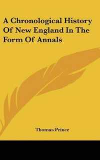 A Chronological History of New England in the Form of Annals