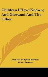 Children I Have Known; and Giovanni and the Other