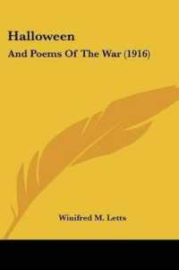 Halloween : And Poems of the War (1916)