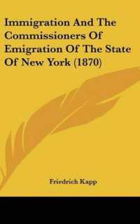 Immigration and the Commissioners of Emigration of the State of New York (1870)