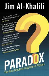 ジム・アル・カリ－リ『物理パラドックスを解く』（原書）<br>Paradox : The Nine Greatest Enigmas in Physics