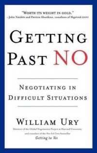 Getting Past No : Negotiating in Difficult Situations