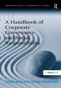 コーポレート・ガバナンスとCSR：ハンドブック<br>A Handbook of Corporate Governance and Social Responsibility (Corporate Social Responsibility)