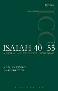 Isaiah 40-55 Vol 2 (ICC) : A Critical and Exegetical Commentary (International Critical Commentary)
