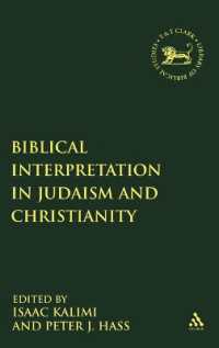 Biblical Interpretation in Judaism and Christianity (The Library of Hebrew Bible/old Testament Studies)