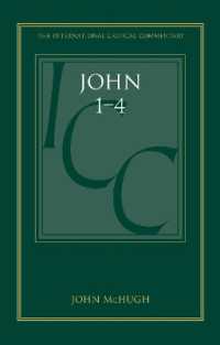 John 1-4 (ICC) : A Critical and Exegetical Commentary (International Critical Commentary)