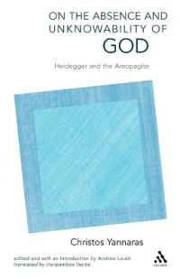 On the Absence and Unknowability of God : Heidegger and the Areopagite
