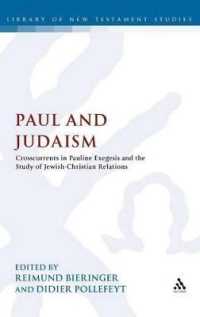 Paul and Judaism : Crosscurrents in Pauline Exegesis and the Study of Jewish-Christian Relations (International Studies in Christian Origins)