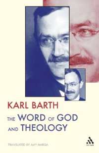 カール・バルト著／神の言葉と神学（英訳）<br>The Word of God and Theology