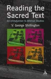 Reading the Sacred Text : An Introduction in Biblical Studies
