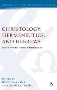 Christology, Hermeneutics, and Hebrews : Profiles from the History of Interpretation (The Library of New Testament Studies)