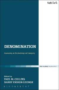 Denomination : Assessing an Ecclesiological Category (Ecclesiological Investigations)