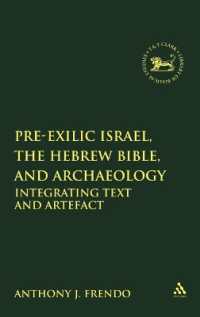 Pre-Exilic Israel, the Hebrew Bible, and Archaeology : Integrating Text and Artefact (The Library of Hebrew Bible/old Testament Studies)