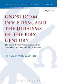 Gnosticism, Docetism, and the Judaisms of the First Century : The Search for the Wider Context of the Johannine Literature and Why It Matters (The Library of New Testament Studies)