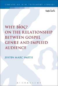 Why Bíos? on the Relationship between Gospel Genre and Implied Audience (The Library of New Testament Studies)