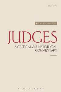 士師記注解：歴史・修辞批判<br>Judges: a Critical & Rhetorical Commentary