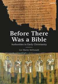 聖書以前のキリスト教の権威<br>Before There Was a Bible : Authorities in Early Christianity