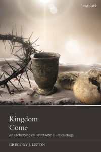 Kingdom Come : An Eschatological Third Article Ecclesiology