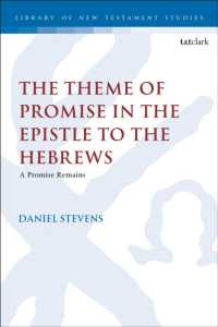 The Theme of Promise in the Epistle to the Hebrews : A Promise Remains (The Library of New Testament Studies)
