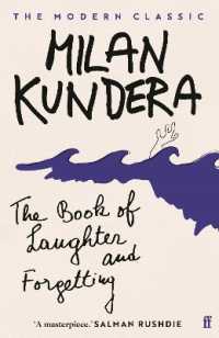 ミラン・クンデラ『笑いと忘却の書』（英訳）<br>The Book of Laughter and Forgetting : 'A masterpiece' (Salman Rushdie)