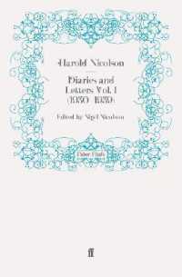 Diaries and Letters Vol. 1 (1930-1939) (Harold Nicolson diaries and letters)
