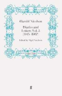 Diaries and Letters Vol. 3 (1945-1962) (Harold Nicolson diaries and letters)