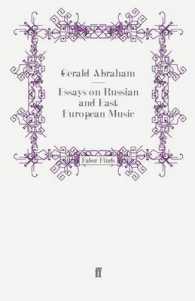 Essays on Russian and East European Music