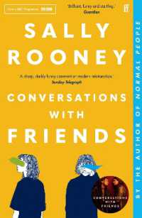 サリー・ルーニー『カンバセーションズ・ウィズ・フレンズ』（原書）<br>Conversations with Friends : 'Brilliant, funny and startling.' GUARDIAN