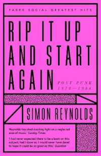 Rip it Up and Start Again : Postpunk 1978-1984 (Faber Greatest Hits)
