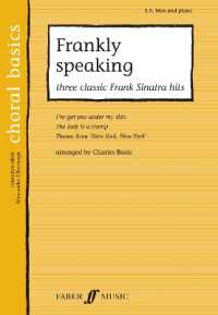 Frankly Speaking: Three Classic Sinatra Hits (Choral Basics Series)