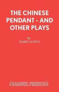 'Chinese Pendant' and Other Plays