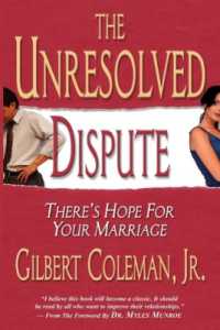Unresolved Dispute : There's Hope for Your Marriage