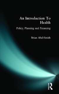 An Introduction to Health : Policy, Planning and Financing