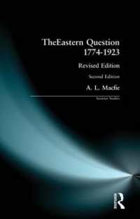 Eastern Question 1774-1923, the : Revised Edition (Seminar Studies) （2ND）