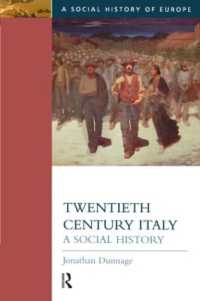 Twentieth Century Italy : A Social History (Social History of Europe) -- Paperback / softback