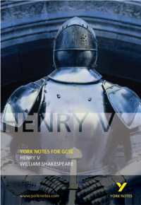 Henry V: York Notes GCSE - for 2026, 2027 exams (York Notes)