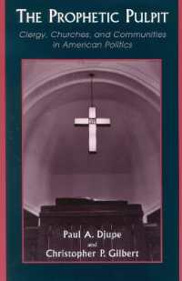 The Prophetic Pulpit : Clergy, Churches, and Communities in American Politics