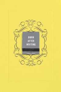 Burn after Writing (Yellow)