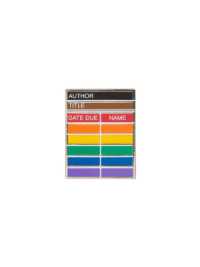 Library Card Pride Enamel Pin