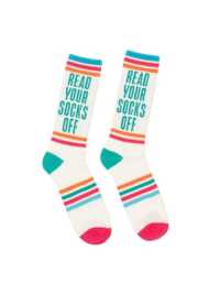 Read Your Socks Off Gym Socks - Large -- ZY (English Language Edition)